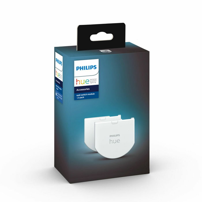 Philips Hue Módulo de interruptor de pared, Pack de 2, Blanco