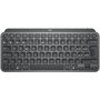 Logitech MX Keys Mini Teclado Inalámbrico Compacto Bluetooth QWERTY Español Grafito - Compatible con Flow, Retroiluminación Inteligente