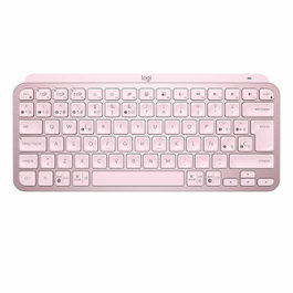 Logitech MX Keys Mini Teclado Inalámbrico QWERTY Español Rosa