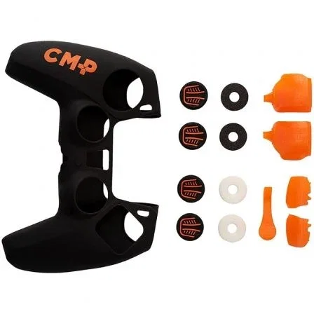 Woxter Kit funda silicona fr-tec control mod pro para mando PS5 negro Woxter Kit funda silicona fr-tec control mod pro para mando PS5 negro