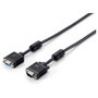 Equip Cable VGA HD15 Macho/Hembra 1,8m Negro