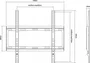 Equip Soporte para TV de Pared Fijo 650310 para Pantallas de 32" (81.3 cm) a 55" (139.7 cm) hasta 40 kg, Negro