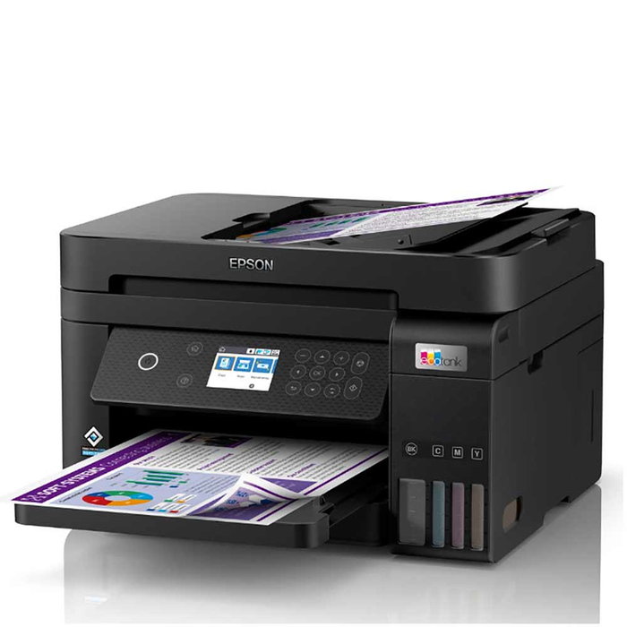 Epson EcoTank ET-3850 - Impresora Multifunción a Color con Inyección de Tinta, Doble Cara Automático, Wi-Fi, USB 2.0 Epson EcoTank ET-3850 - Impresora Multifunción a Color con Inyección de Tinta, Doble Cara Automático, Wi-Fi, USB 2.0