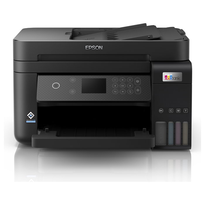 Epson EcoTank ET-3850 Impresora Multifunción A4 con Depósito de Tinta, WiFi, ADF, Duplex, Impresión sin Bordes y Pantalla LCD a Color de 2.4"