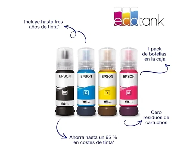 Epson EcoTank ET-1810 Impresora de Inyección de Tinta Negro