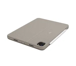 Logitech 920-010169 Funda con Teclado Combo Touch con Trackpad para iPad Pro 11 Pulgadas - Teclado QWERTY Español Retroiluminado, Smart Connector, Color Arena