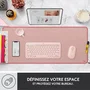 Logitech Desk Mat Studio Series Rosa Oscuro