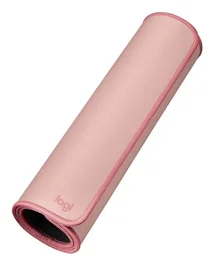 Logitech Desk Mat Rosa Monocromo Nylon Poliéster Caucho Base antiderrapante