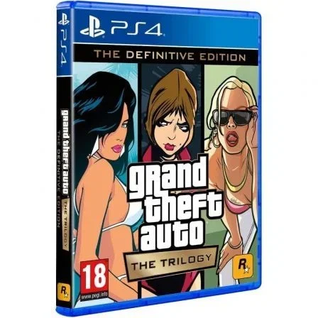 Sony PS4 Grand Theft Auto The Trilogy - The Definitive Edition GTA TRILOGY TDE PS4