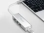 Equip Hub USB-C con 3 Puertos USB 3.0 y Puerto Gigabit Ethernet - Adaptador Multipuerto