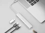 Equip Hub USB-C con 3 Puertos USB 3.0 y Puerto Gigabit Ethernet - Adaptador Multipuerto