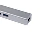 Equip 133481 Adaptador USB-C con Hub USB 3.2 Gen 1 y Gigabit Ethernet Plata