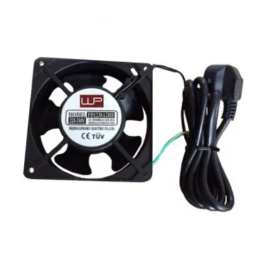 Cooler Master Ventilador Armario Bastidor 120x120x38mm 220V AC con Cable 2m y Enchufe STK9 - WPN-ACS-FAN120
