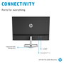 HP M27fq Monitor QHD de 27 pulgadas IPS Plata