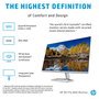 HP M27fq Monitor QHD de 27 pulgadas IPS Plata