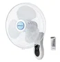 Orbegozo WF 0242 - Ventilador de Pared 40 cm con Mando a Distancia, 3 Velocidades, Temporizador, Aspas y Oscilante, Blanco, 45W