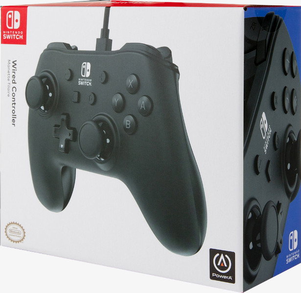 PowerA Mando con Cable para Nintendo Switch Negro PowerA Mando con Cable para Nintendo Switch Negro
