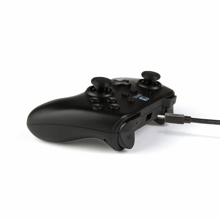 PowerA Mando Gaming con Cable USB para Nintendo Switch, Negro Mate
