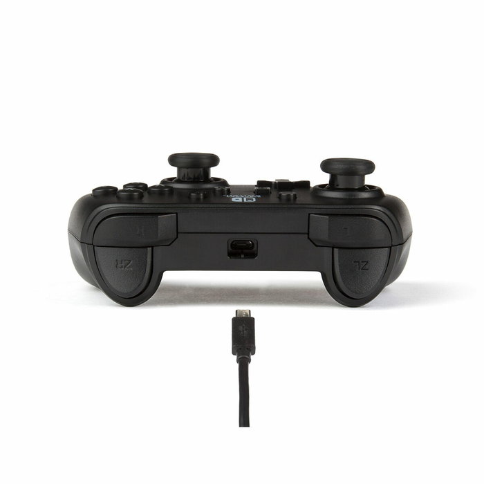PowerA Mando Gaming con Cable USB para Nintendo Switch, Negro Mate