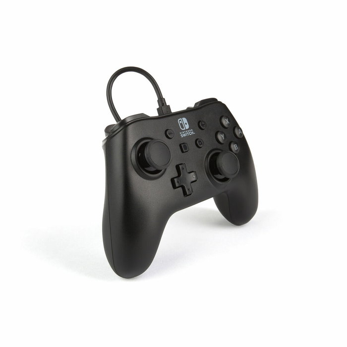 PowerA Mando Gaming con Cable USB para Nintendo Switch, Negro Mate