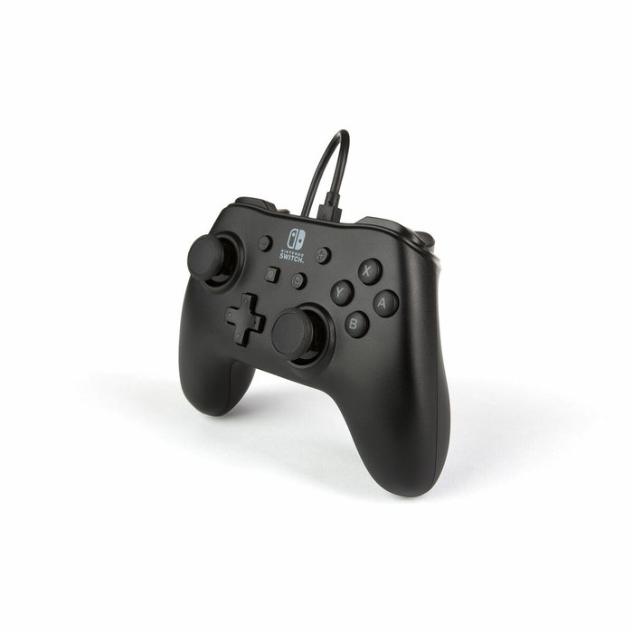 PowerA Mando Gaming con Cable USB para Nintendo Switch, Negro Mate