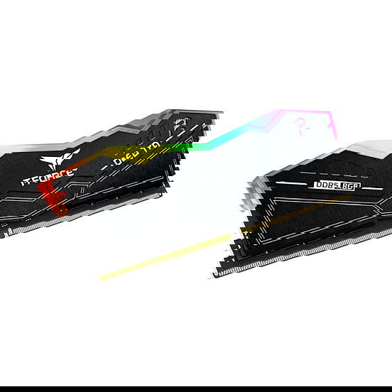 Team Group Kit Memoria RAM T-Force Delta RGB DDR5 32GB (2x16GB) 6400MHz CL40 Desktop PC Team Group Kit Memoria RAM T-Force Delta RGB DDR5 32GB (2x16GB) 6400MHz CL40 Desktop PC