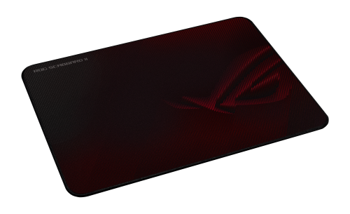 Asus ROG Scabbard II 90MP02H0-BPUA00 Alfombrilla de Ratón para Juegos Rojo 360x260mm Resistente al Agua y Aceite