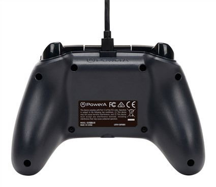 Power A 1519265-01 Mando con Cable para Xbox Series X/S, Xbox One y PC, Negro