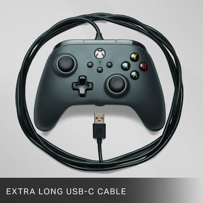 PowerA Mando con Cable para Xbox Series X/S y Xbox One Negro