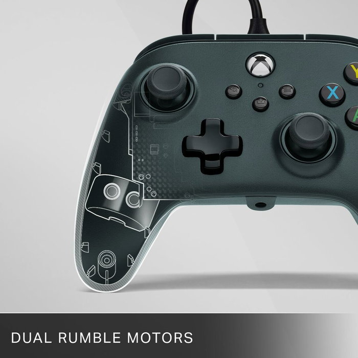 PowerA Mando con Cable para Xbox Series X/S y Xbox One Negro