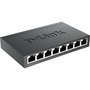 D-Link DGS-108/E Switch Gigabit de 8 puertos Negro