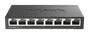D-Link DGS-108/E Switch Gigabit de 8 puertos Negro