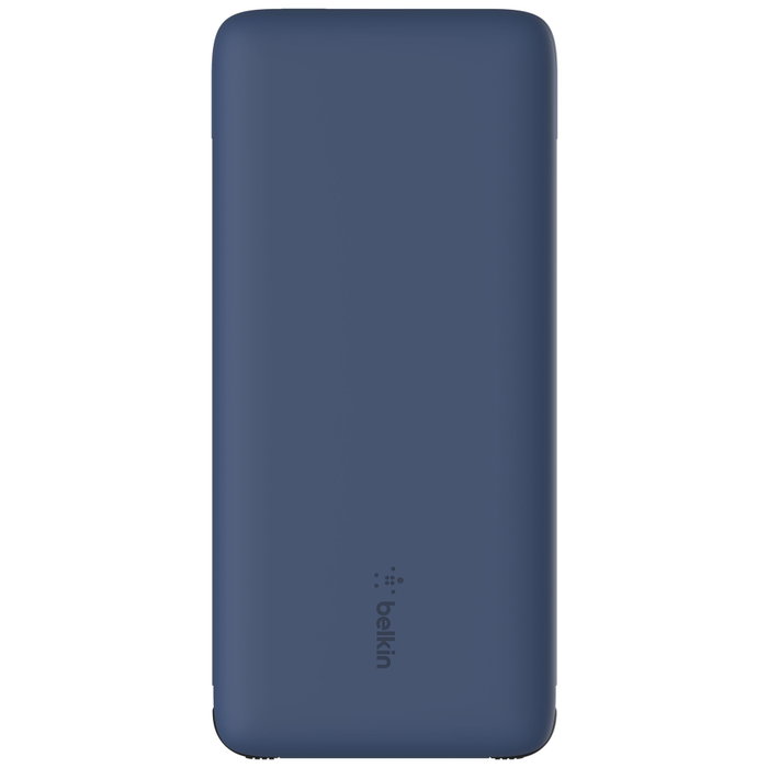 Belkin Power Bank 10.000mAh con cables Lightning y USB-C integrados - Azul