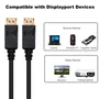 Ewent EC1406 Cable DisplayPort 2 m Negro