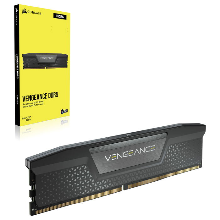 Corsair Vengeance DDR5 Kit 32GB (2x16GB) 5200MHz DIMM 288-pin Negro - Perfil Intel XMP 3.0
