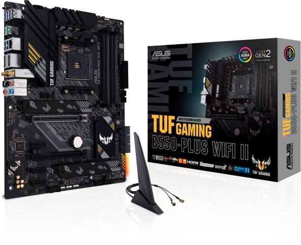Asus TUF GAMING B550-PLUS WIFI II ATX AMD B550 DDR4 Asus TUF GAMING B550-PLUS WIFI II ATX AMD B550 DDR4