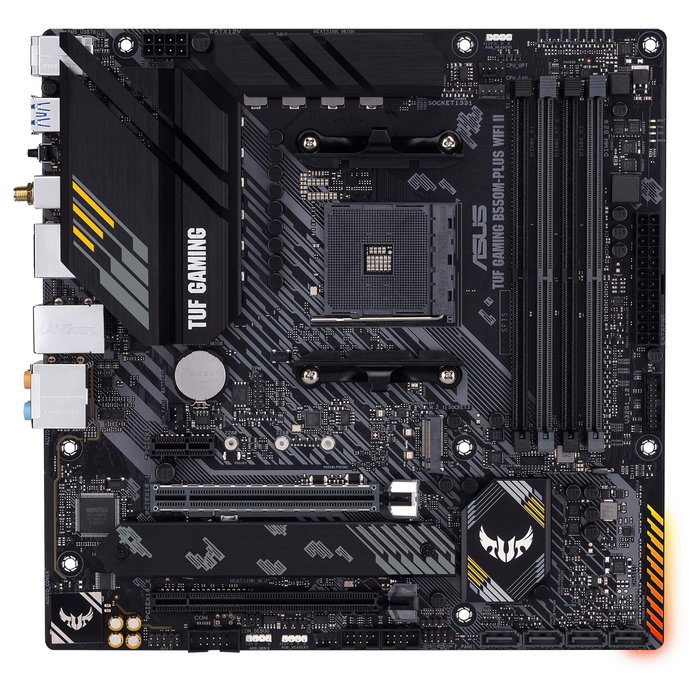 Asus TUF GAMING B550M-PLUS WIFI II Micro ATX AMD B550 Asus TUF GAMING B550M-PLUS WIFI II Micro ATX AMD B550