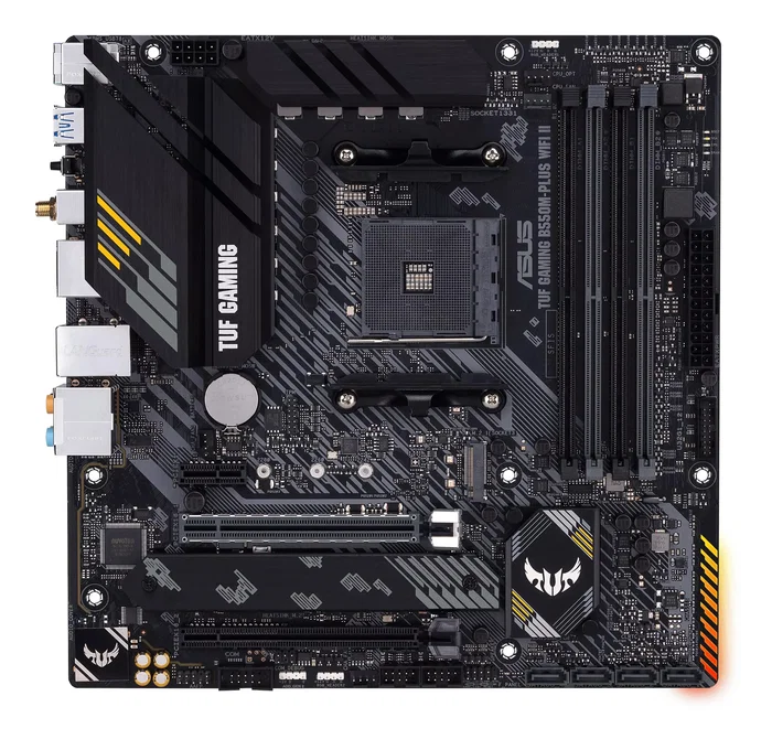 Asus TUF GAMING B550M-PLUS WIFI II Micro ATX AMD B550 Asus TUF GAMING B550M-PLUS WIFI II Micro ATX AMD B550