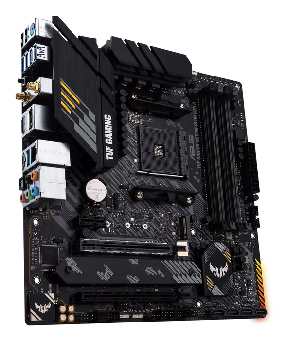 Asus TUF GAMING B550M-PLUS WIFI II Micro ATX AMD B550 Asus TUF GAMING B550M-PLUS WIFI II Micro ATX AMD B550