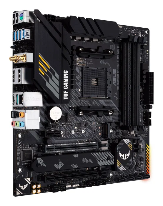 Asus TUF GAMING B550M-PLUS WIFI II Micro ATX AMD B550 Asus TUF GAMING B550M-PLUS WIFI II Micro ATX AMD B550