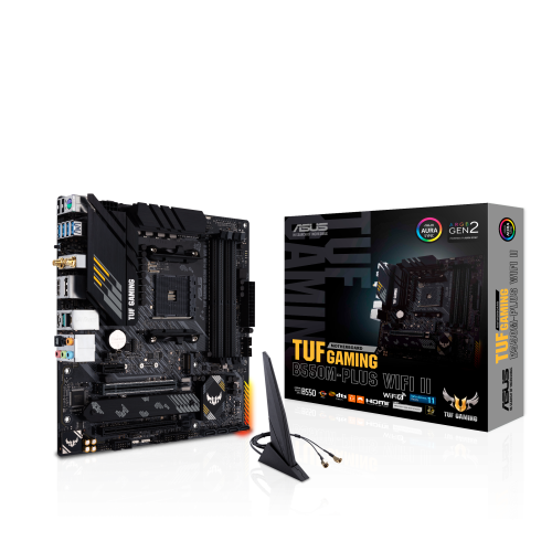 Asus TUF GAMING B550M-PLUS WiFi II Placa Base AMD B550 Socket AM4 Micro ATX 90MB19Y0-M0EAY0