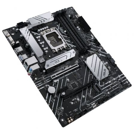 ASUS Placa Base Prime B660-PLUS D4 - ATX, Intel B660, Socket LGA 1700, DDR4, PCIe 4.0, 2.5Gb LAN, USB 3.2 Gen 2x2 Type-C, Ref. 90MB18X0-M1EAY0
