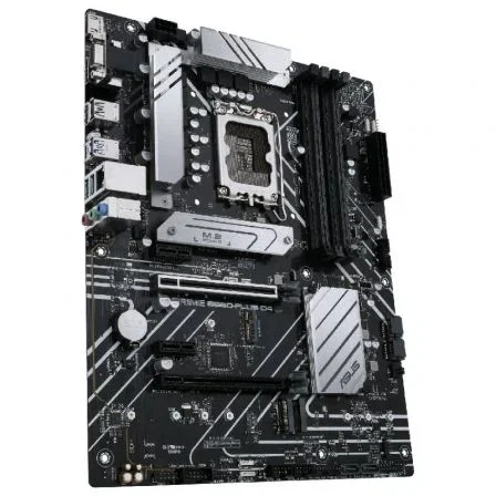ASUS Placa Base Prime B660-PLUS D4 - ATX, Intel B660, Socket LGA 1700, DDR4, PCIe 4.0, 2.5Gb LAN, USB 3.2 Gen 2x2 Type-C, Ref. 90MB18X0-M1EAY0