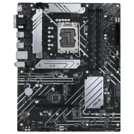 ASUS Placa Base Prime B660-PLUS D4 - ATX, Intel B660, Socket LGA 1700, DDR4, PCIe 4.0, 2.5Gb LAN, USB 3.2 Gen 2x2 Type-C, Ref. 90MB18X0-M1EAY0