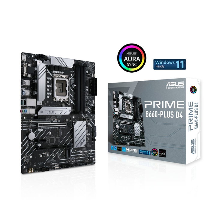 Asus Prime B660-PLUS D4 Socket 1700 DDR4 ATX Asus Prime B660-PLUS D4 Socket 1700 DDR4 ATX