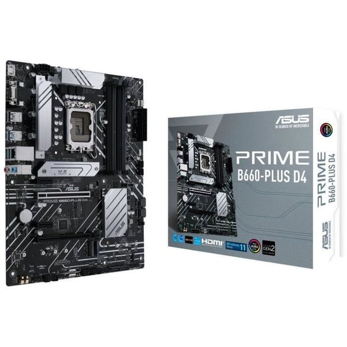 Asus Prime B660-PLUS D4 Socket 1700 DDR4 ATX Asus Prime B660-PLUS D4 Socket 1700 DDR4 ATX