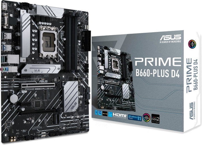 Asus Prime B660-PLUS D4 Socket 1700 DDR4 ATX Asus Prime B660-PLUS D4 Socket 1700 DDR4 ATX