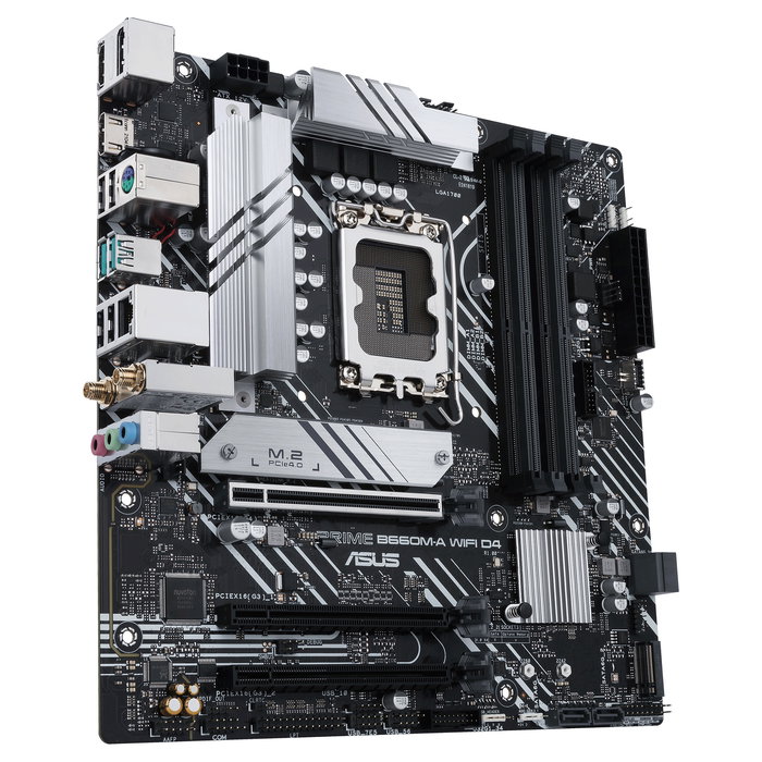 ASUS PRIME B660M-A WiFi D4 Placa Base micro ATX Intel B660 Socket LGA 1700 DDR4 Wi-Fi 6 Bluetooth 5.2