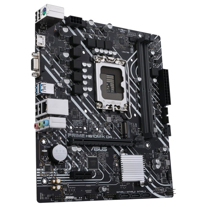 Asus PRIME H610M-K D4 Micro ATX DDR4 LGA 1700