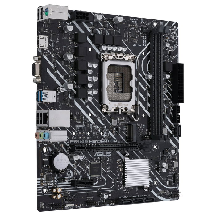 Asus PRIME H610M-K D4 Micro ATX DDR4 LGA 1700